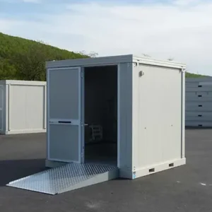 Bloc sanitaire PMR avec WC, douche et lavabo